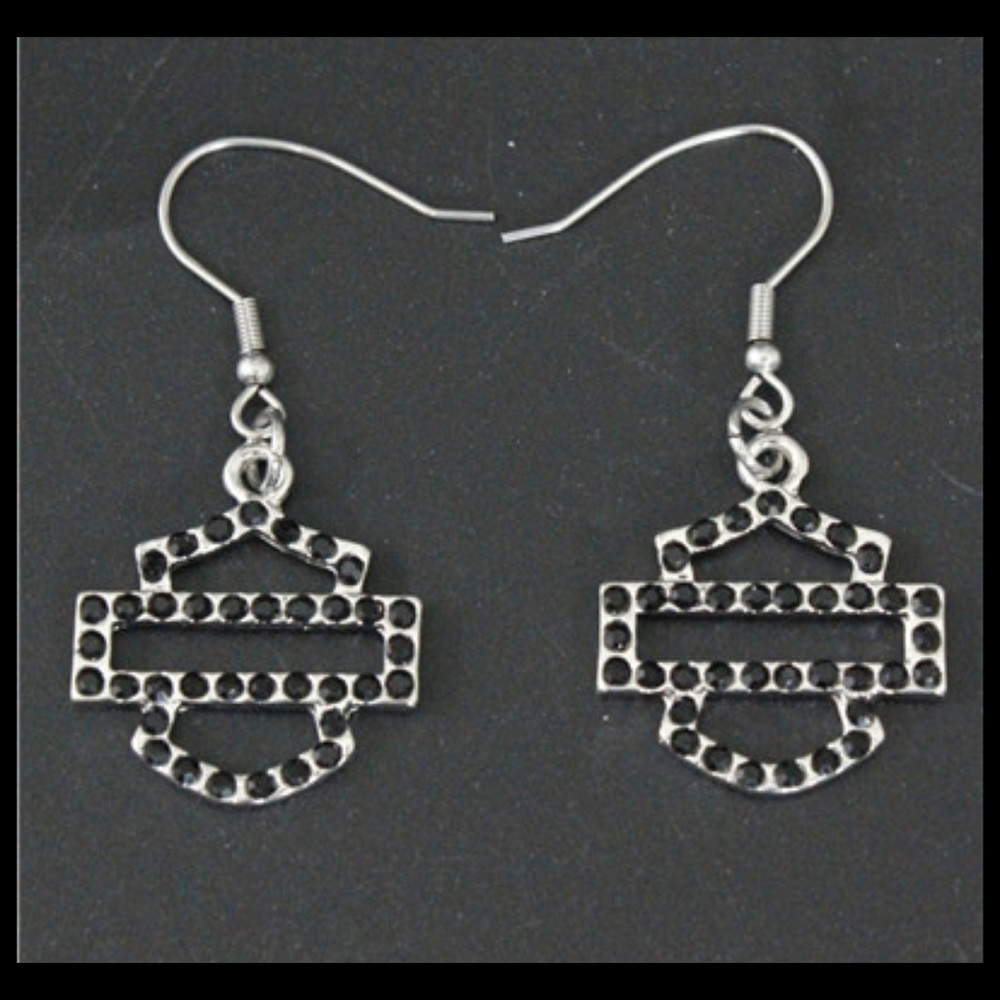 🌹Necklace Black Stone and earrings - Picture 3 of 6